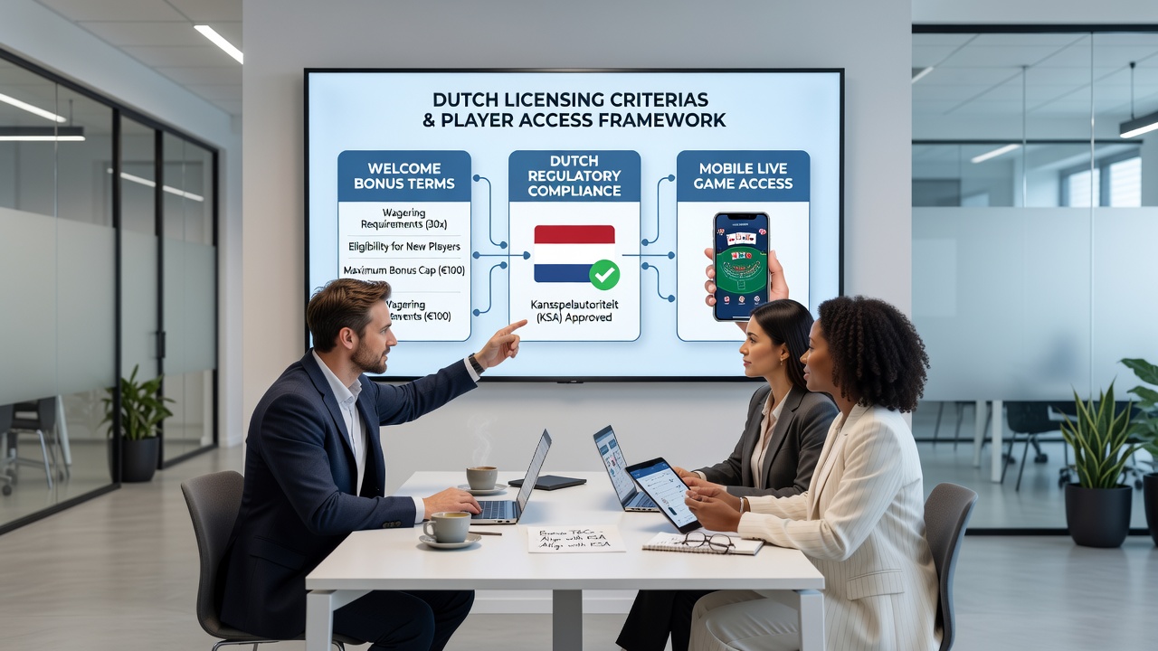 Weergave van mobiele live game interfaces onder Nederlandse licentievoorwaarden